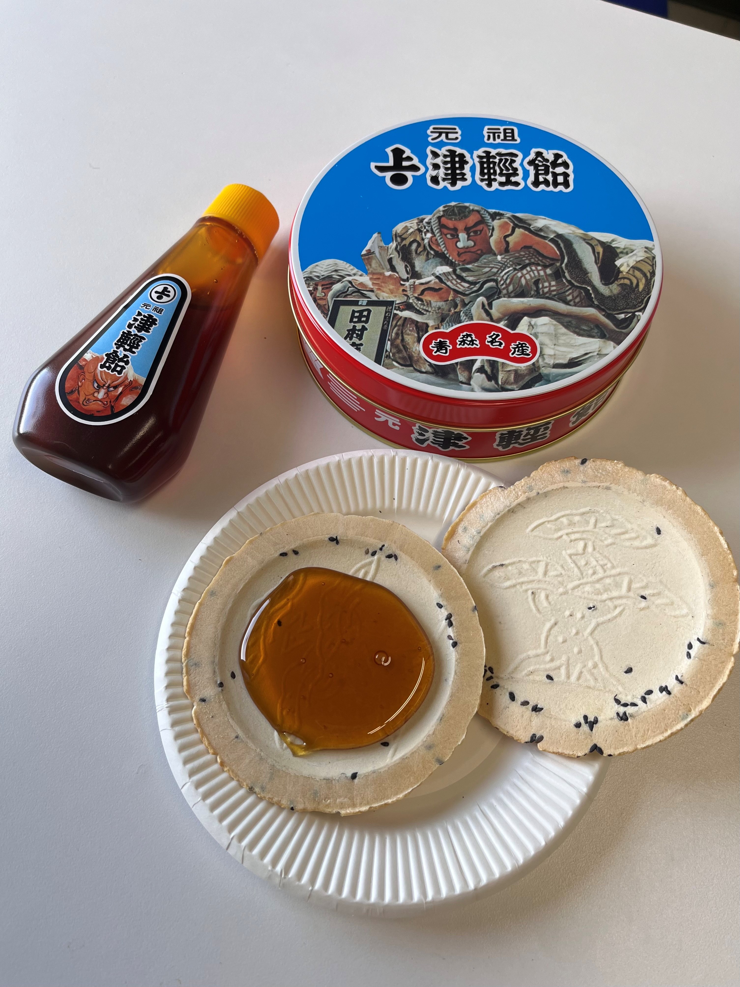 いーじゅー　飴せんべい