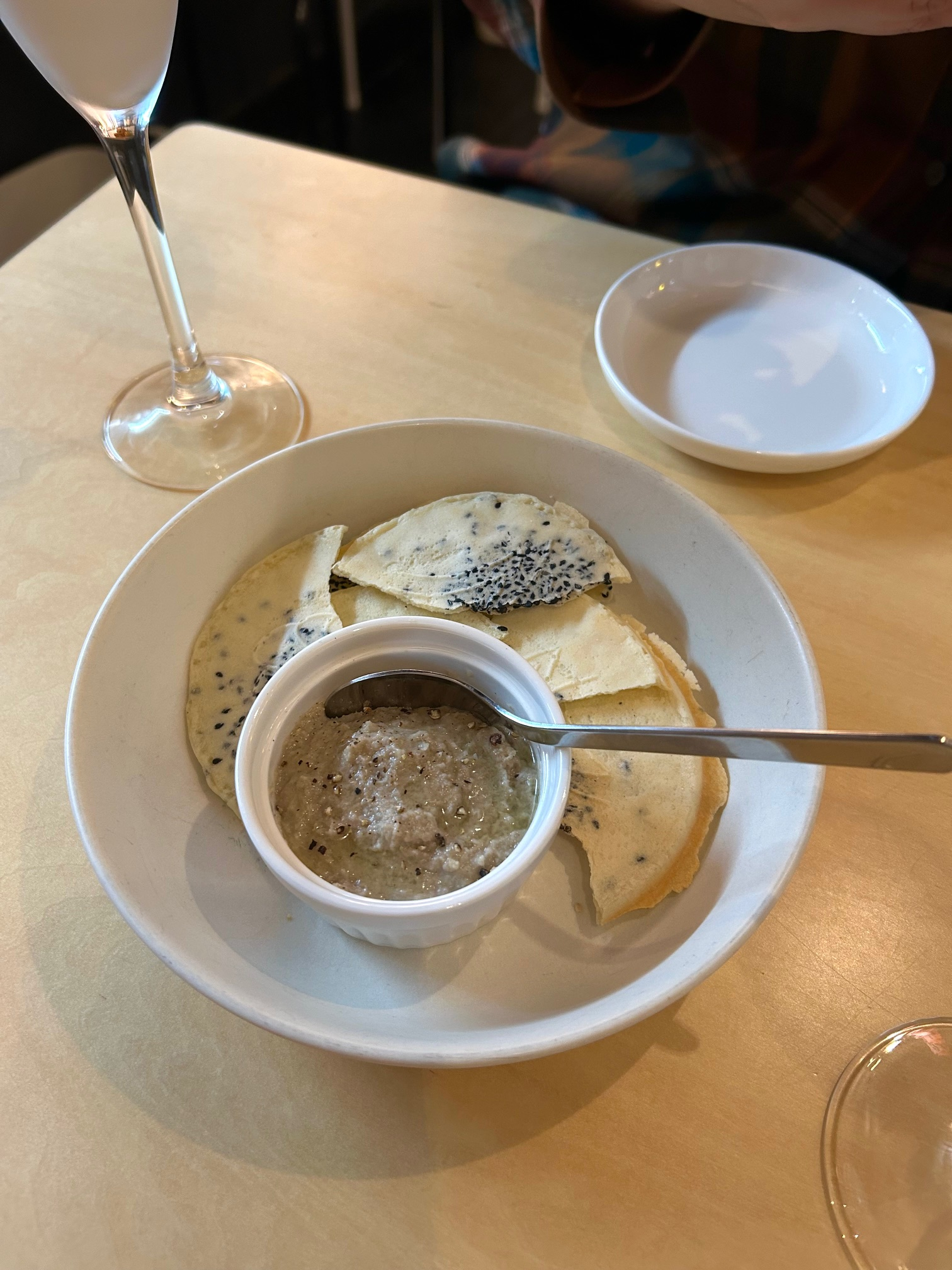 せんべいとさば